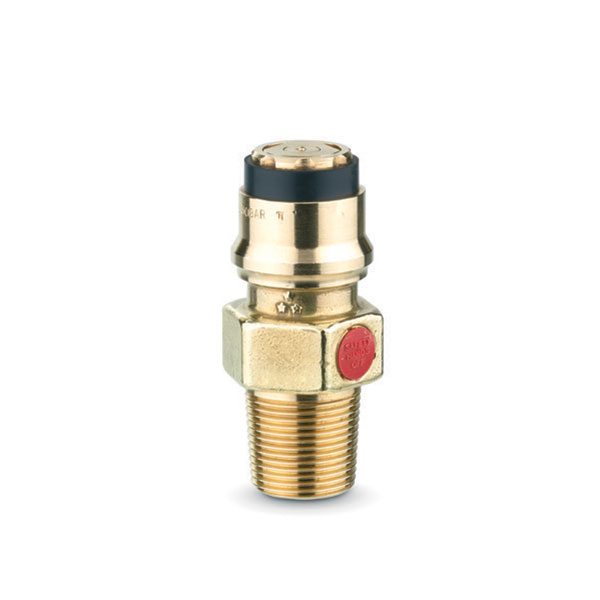 LPG CYLINDER QUICK COUPLING VALVES: JUMBO SYSTEM - 413 SERIES